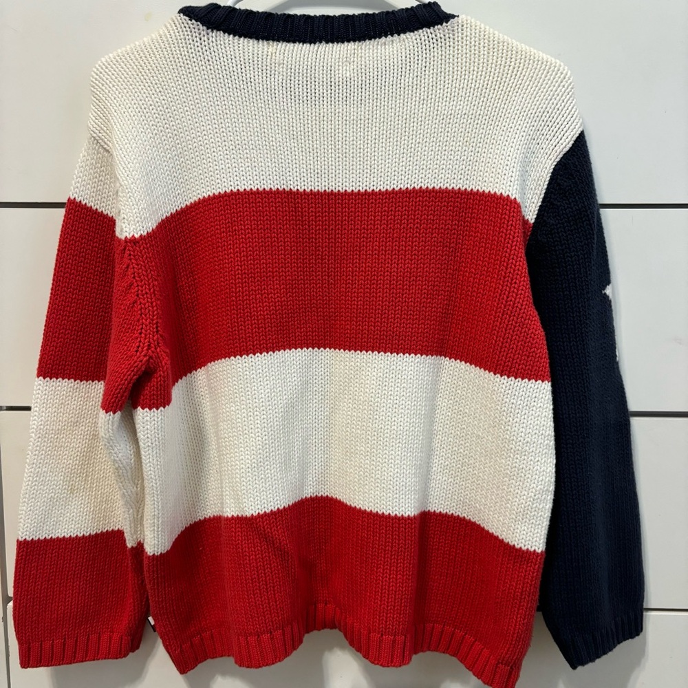 Vintage Tommy Hilfiger American Flag Sweater - Picture 3 of 6